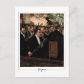 Edgar Degas #12 - Fine Art Postcard Postkarte (Vorderseite)