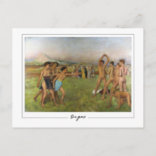 Edgar Degas #139 - Kunstpostkarte Postkarte