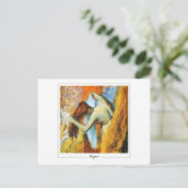 Edgar Degas #13-2 - Fine Art Postcard Postkarte (Stehend Vorderseite)
