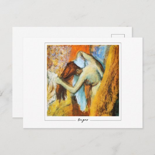 Edgar Degas #13-2 - Fine Art Postcard Postkarte (Vorne/Hinten)