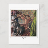 Edgar Degas #14-2 - Fine Art Postcard Postkarte (Vorderseite)