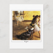 Edgar Degas #152-2 - Fine Art Postcard Postkarte (Vorderseite)