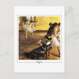 Edgar Degas #152-2 - Fine Art Postcard Postkarte