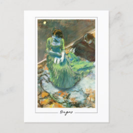 Edgar Degas #159-2 - Fine Art Postcard Postkarte
