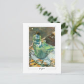Edgar Degas #159-2 - Fine Art Postcard Postkarte (Stehend Vorderseite)