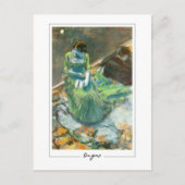 Edgar Degas #159-2 - Fine Art Postcard Postkarte (Vorderseite)