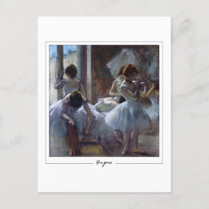Edgar Degas #1 - Fine Art Postcard Postkarte