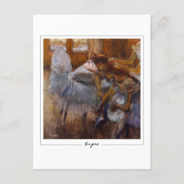 Edgar Degas #201-2 - Fine Art Postcard Postkarte