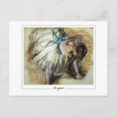 Edgar Degas #20-2 - Fine Art Postcard Postkarte (Vorderseite)