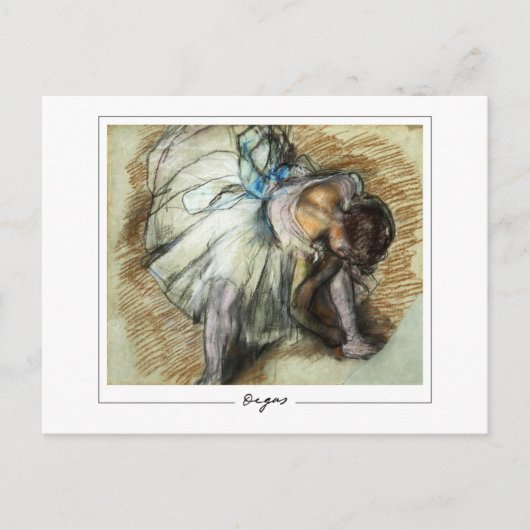Edgar Degas #20-2 - Fine Art Postcard Postkarte (Vorderseite)