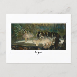 Edgar Degas #21-2 - Fine Art Postcard Postkarte