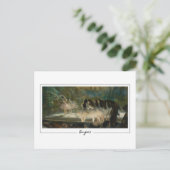 Edgar Degas #21-2 - Fine Art Postcard Postkarte (Stehend Vorderseite)