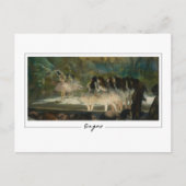 Edgar Degas #21-2 - Fine Art Postcard Postkarte (Vorderseite)
