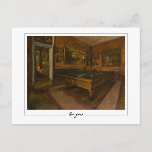 Edgar Degas #24-2 - Fine Art Postcard Postkarte (Vorderseite)