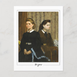 Edgar Degas #25-2 - Fine Art Postcard Postkarte