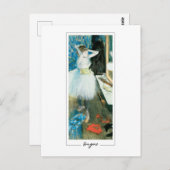 Edgar Degas #27-2 - Fine Art Postcard Postkarte (Vorne/Hinten)