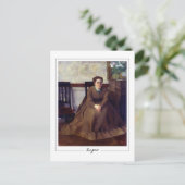 Edgar Degas #29-2 - Fine Art Postcard Postkarte (Stehend Vorderseite)