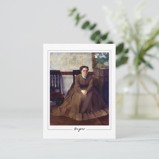 Edgar Degas #29-2 - Fine Art Postcard Postkarte (Stehend Vorderseite)