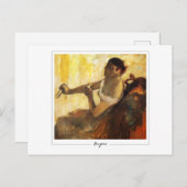 Edgar Degas #300-2 - Fine Art Postcard Postkarte (Vorne/Hinten)