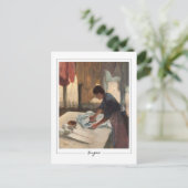 Edgar Degas #31 - Fine Art Postcard Postkarte (Stehend Vorderseite)
