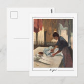 Edgar Degas #31 - Fine Art Postcard Postkarte (Vorne/Hinten)