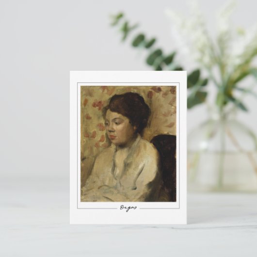 Edgar Degas #328-2 - Fine Art Postcard Postkarte (Stehend Vorderseite)