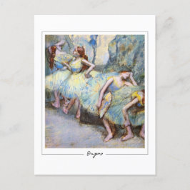 Edgar Degas #337-2 - Fine Art Postcard Postkarte