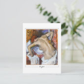 Edgar Degas #38 - Fine Art Postcard Postkarte (Stehend Vorderseite)
