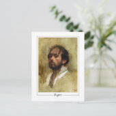 Edgar Degas #411-2 - Fine Art Postcard Postkarte (Stehend Vorderseite)