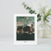 Edgar Degas #5-2 - Fine Art Postcard Postkarte (Stehend Vorderseite)