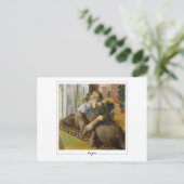 Edgar Degas #95-2 - Fine Art Postcard Postkarte (Stehend Vorderseite)