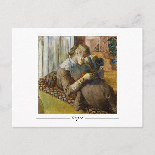 Edgar Degas #95-2 - Fine Art Postcard Postkarte (Vorderseite)