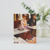 Edgar Degas - Absinthe Drinkers Postkarte (Stehend Vorderseite)