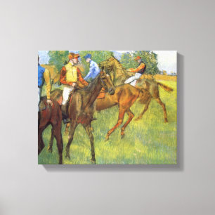 Edgar Degas - Abwägen Leinwanddruck
