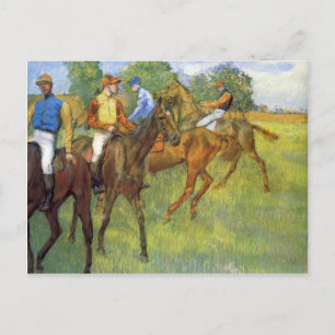 Edgar Degas - Abwägen Postkarte