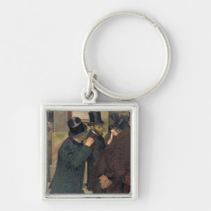 Edgar Degas   an der Börse, c.1878-79 Schlüsselanhänger