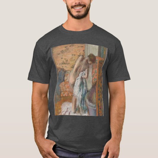 Edgar Degas - Après le bain (Femme s'essuyant) T-Shirt (Vorderseite)
