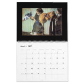 Edgar Degas Art 2016 Kalender (Mär 2027)