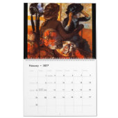 Edgar Degas Art 2016 Kalender (Feb 2027)