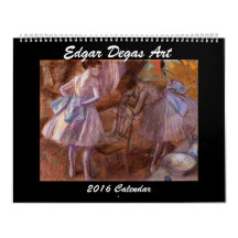 Edgar Degas Art 2016 Kalender