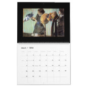 Edgar Degas Art 2016 Kalender (Mär 2026)