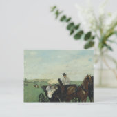 Edgar Degas - Auf dem Land Postkarte (Stehend Vorderseite)