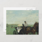 Edgar Degas - Auf dem Land Postkarte (Vorne/Hinten)
