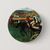 Edgar Degas, Auf den Rassen Button (Vorderseite)