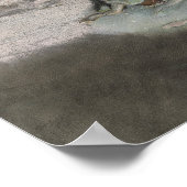 Edgar Degas, auf der Bühne, 1876-1877 Poster (Ecke)