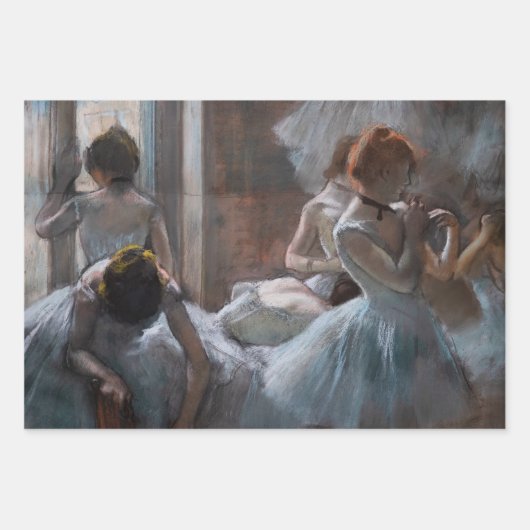 Edgar Degas - Auswahl der Meisterwerke Geschenkpapier Set (Vorderseite 3)