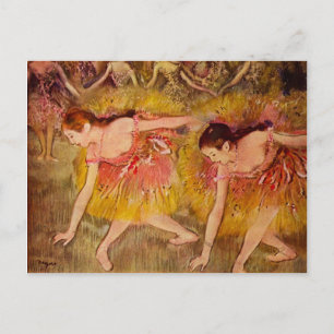 Edgar Degas Ballerina Postcard Postkarte