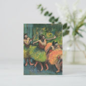 Edgar Degas Ballerina Postcards Postkarte (Stehend Vorderseite)