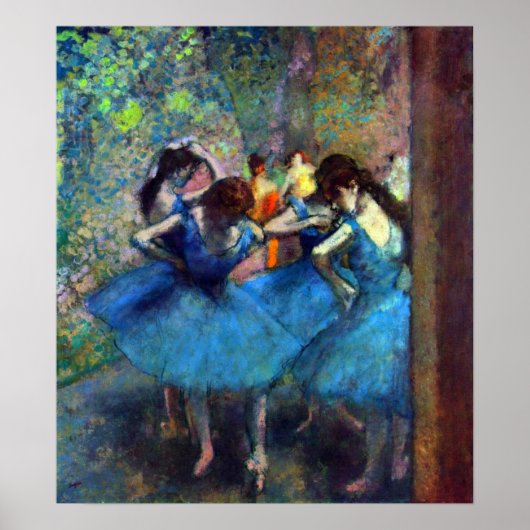 Edgar Degas - Ballerinas Poster (Vorne)