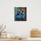 Edgar Degas - Ballerinas Poster (Küche)